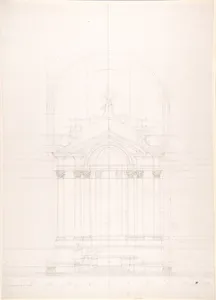 Design for the high altar of the Gesù Nuovo, Naples
