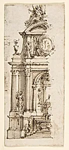Design for the Left Half of an Altar