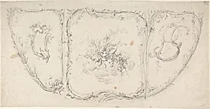 Design for the Side of a Carriage by Anonymous, French, 18th century