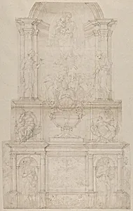 Design for the Tomb of Pope Julius II della Rovere