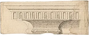 Design for the Upper Part of an Entablature