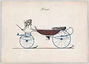 Design for Vis-à-vis, no. 3049 by Brewster & Co.