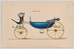 Design for Vis-à-vis, no. 4146 by Brewster & Co.|Herman Stahmer