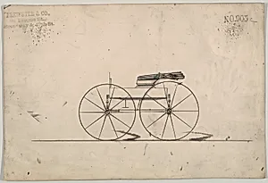 Design for Wagon, no. 905c by Brewster & Co.
