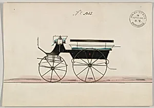 Design for Wagonette or Omnibus, no. 983 by Brewster & Co.