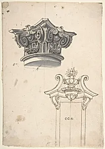 Designs for a Capital, and for a Doorway