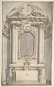 Designs for an Altar in a Niche
