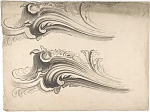 Designs for Foliate Ornament by Anonymous, British, 19th century