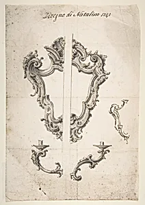 Designs for Mirror Frames and Sconces