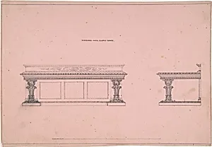 Designs for Sideboard with Elliptic Plinth