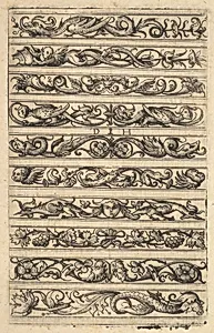 Designs for Ten Decorative Friezes