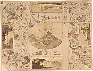 Designs for the decoration of a ceiling