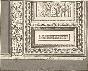 Detail of Ceiling, Palazzo Massimi
