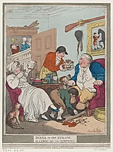 Diana in the Straw, or A Treat for Quornites