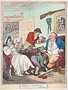 Diana in the Straw, or A Treat for Quornites