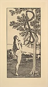 Die Schlange from Eva und die Zukunft (Rad.-Werk III)