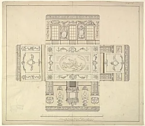 Dining Room at Kirtlington Park, Oxfordshire