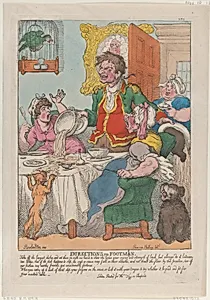 Directions to Footmen by Thomas Rowlandson|Thomas Tegg