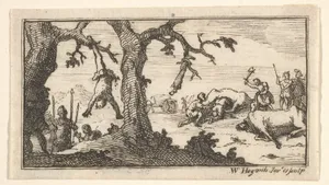 Dismemberment, etc. (John Beaver, Roman Military Punishments, 1725)