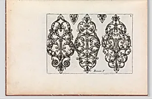 Diverses Pieces de Serruriers, page 5 (recto)