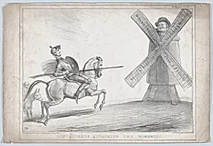 Don Quixote Attacking the Windmill