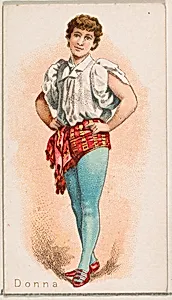 Donna, from the Ballet Queens series (N182) issued by Wm. S. Kimball & Co. by William S. Kimball & Company