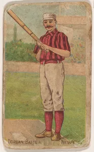 Dorgan, Batter, New York, from the Gold Coin series (N284) for Gold Coin Chewing Tobacco