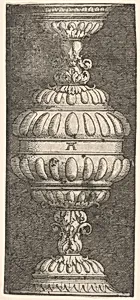 Double Goblet with Acanthus-Leaves