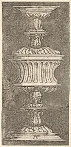 Double Goblet with Flutes and Acanthus-Leaves