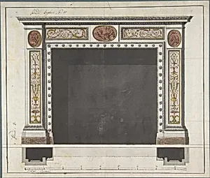 Drawing for a Mantelpiece