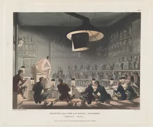Drawing from Life at the Royal Academy, Somerset House