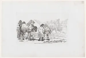 Drayhorses, Draymen & Malsters, from A New Book of Horses and Carriages