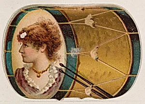 Drum, from the Novelties series (N228, Type 3) issued by Kinney Bros. by Kinney Brothers Tobacco Company