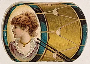 Drum, from the Novelties series (N228, Type 4) issued by Kinney Bros. by Kinney Brothers Tobacco Company