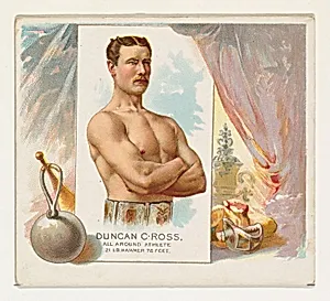 Duncan C. Ross, All Around Athlete, from World's Champions, Second Series (N43) for Allen & Ginter Cigarettes by Lindner, Eddy & Claus|Allen & Ginter