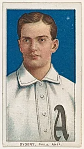 Dygert, Philadelphia, American League, from the White Border series (T206) for the American Tobacco Company by American Tobacco Company