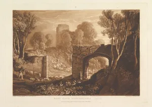 East Gate, Winchelsea, Sussex (Liber Studiorum, part XIV, plate 67)