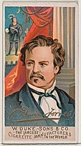 Edwin Forrest, from the series Great Americans (N76) for Duke brand cigarettes by W. Duke, Sons & Co.
