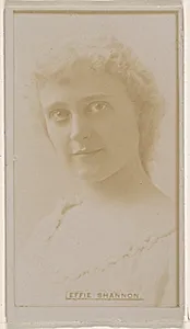 Effie Shannon, from the Actresses series (N245) issued by Kinney Brothers to promote Sweet Caporal Cigarettes by Kinney Brothers Tobacco Company