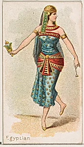 Egyptian Dancer, from the Dancing Women series (N186) issued by Wm. S. Kimball & Co. by William S. Kimball & Company