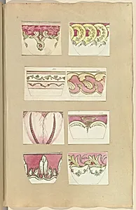 Eight Designs for Decorated Cups