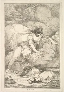 Elegy, from "Fifteen Etchings Dedicated to Sir Joshua Reynolds"