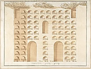 Elevation of a Columbarium