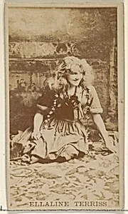 Ellaline Terriss, from the Actors and Actresses series (N45, Type 8) for Virginia Brights Cigarettes by Allen & Ginter