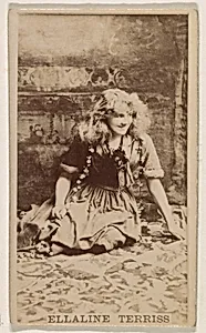 Ellaline Terriss, from the Actresses series (N245) issued by Kinney Brothers to promote Sweet Caporal Cigarettes by Kinney Brothers Tobacco Company
