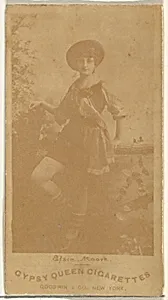 Elsie Moore, from the Actors and Actresses series (N171) for Gypsy Queen Cigarettes by Goodwin & Company