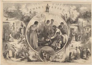 Emancipation of the Negroes – The Past and the Future (from "Harper's Weekly")