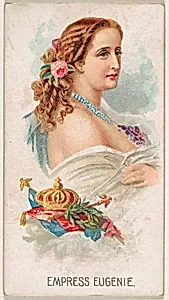 Empress Eugenie, from Leaders series (N222) issued by Kinney Bros. by Kinney Brothers Tobacco Company