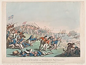 England Invaded, or Frenchmen Naturalized by Thomas Rowlandson|Rudolph Ackermann, London