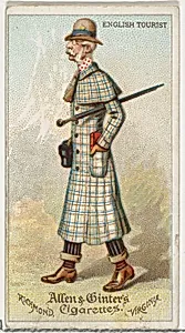 English Tourist, from World's Dudes series (N31) for Allen & Ginter Cigarettes by Allen & Ginter